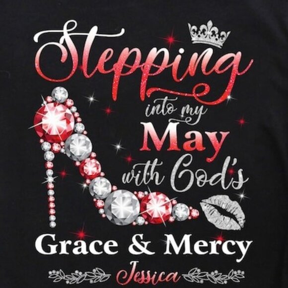 Custom May Birthday Shirt For Women, Personalized May Birthday Shirt - Picture 2 of 4